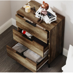 Comoda Homcom 831-961V00ND (Dark Brown) Thumb