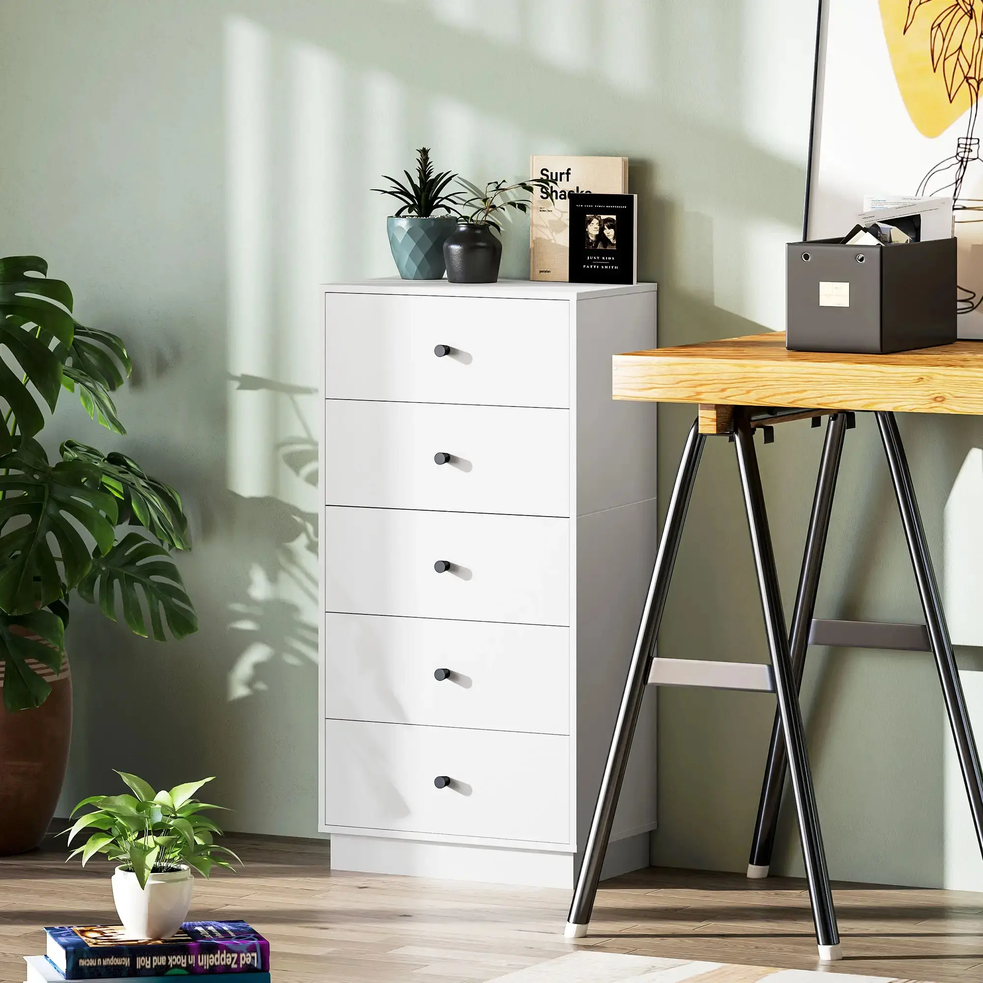 Comoda Homcom 831-969V00WT (White) - 8