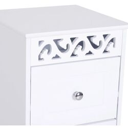 Comoda Homcom 834-196 29x68 cm (White) Thumb