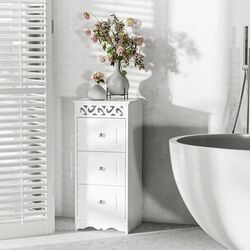 Comoda Homcom 834-196 29x68 cm (White)