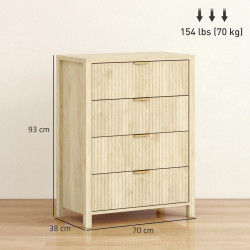 Комод Homcom 83D-060V00ND (Natural) Thumb