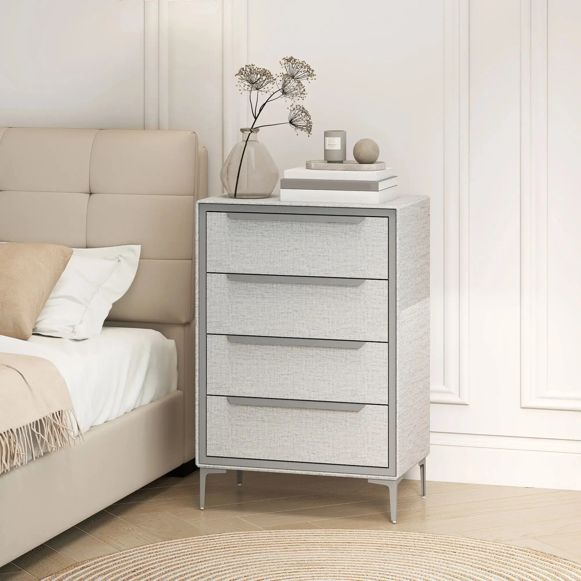 Комод Homcom 83D-076V00GY (Grey) - 6