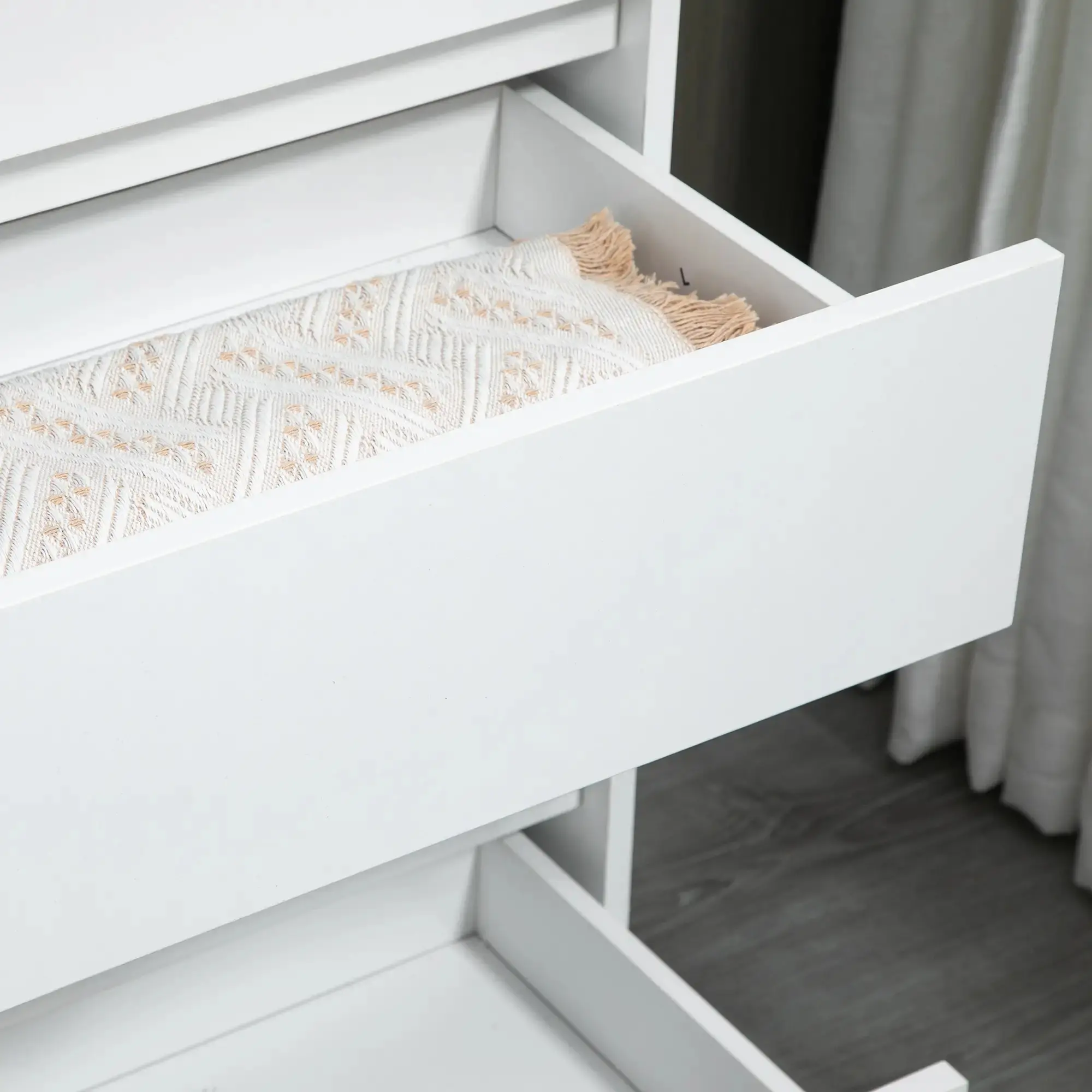 Comoda Homcom 850-156 (White/Natural) - 5