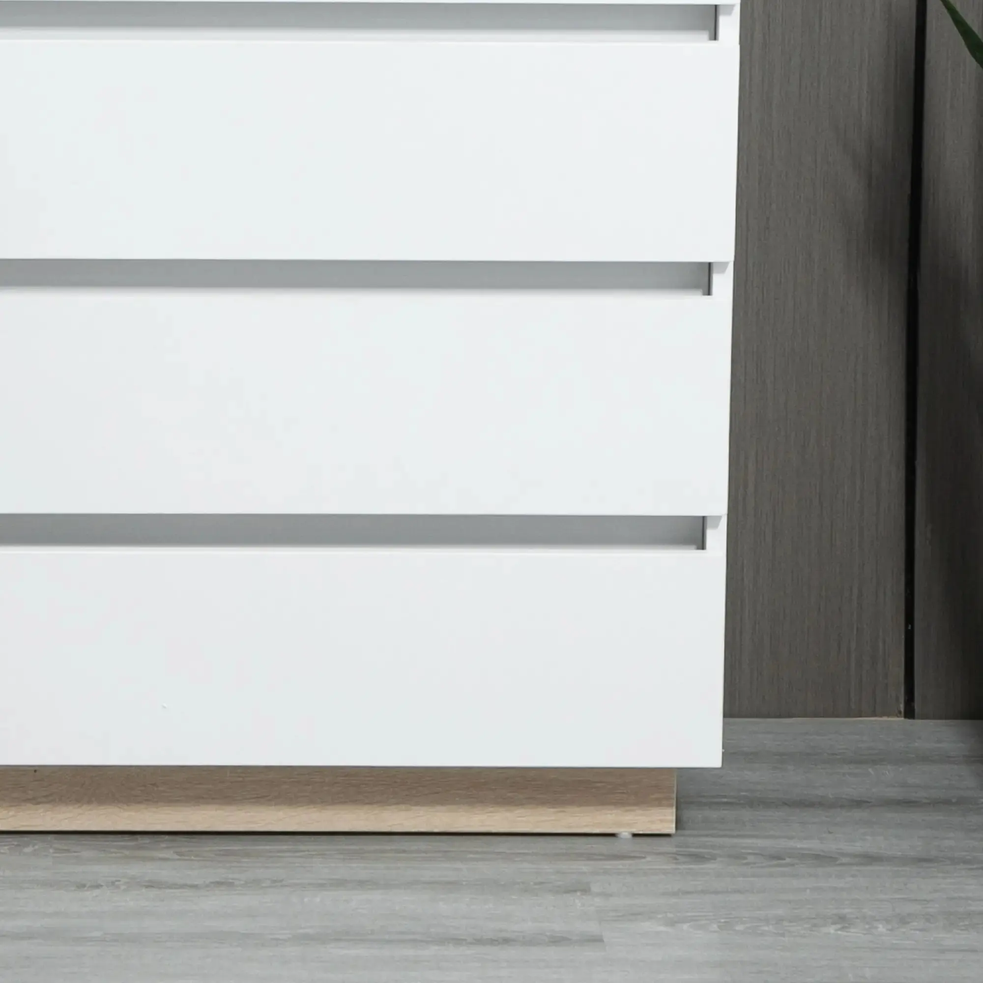 Comoda Homcom 850-156 (White/Natural) - 7