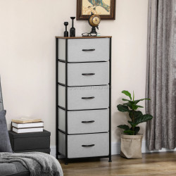 Комод Homcom 850-267V00GY (Grey)