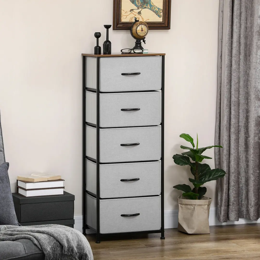 Комод Homcom 850-267V00GY (Grey)
