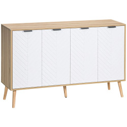 Тумба Homcom 835-517 (White/Natural) Thumb