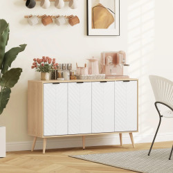 Тумба Homcom 835-517 (White/Natural) Thumb