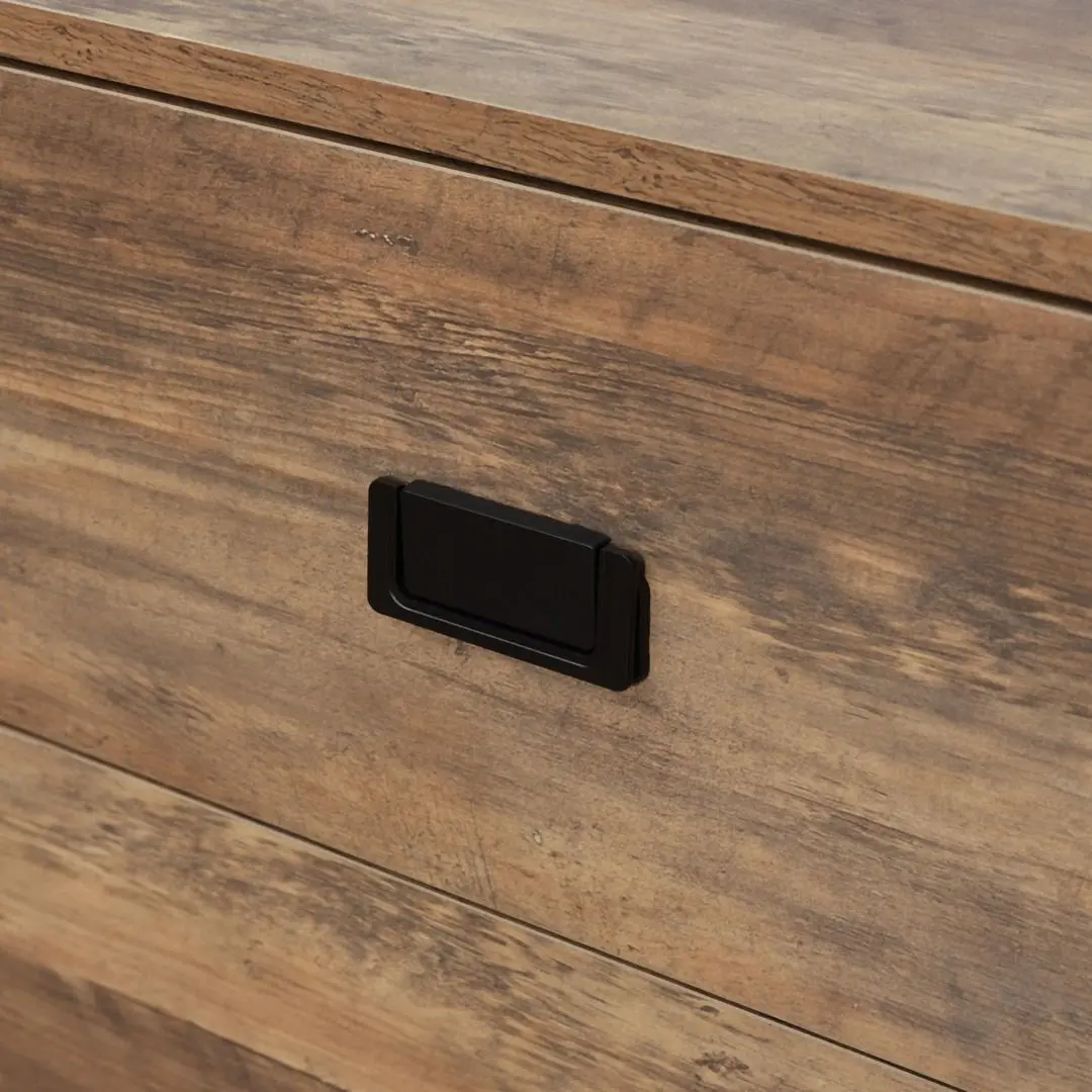 Tumba Homcom 835-543CF 120x39x77 cm (Brown/Black) - 4