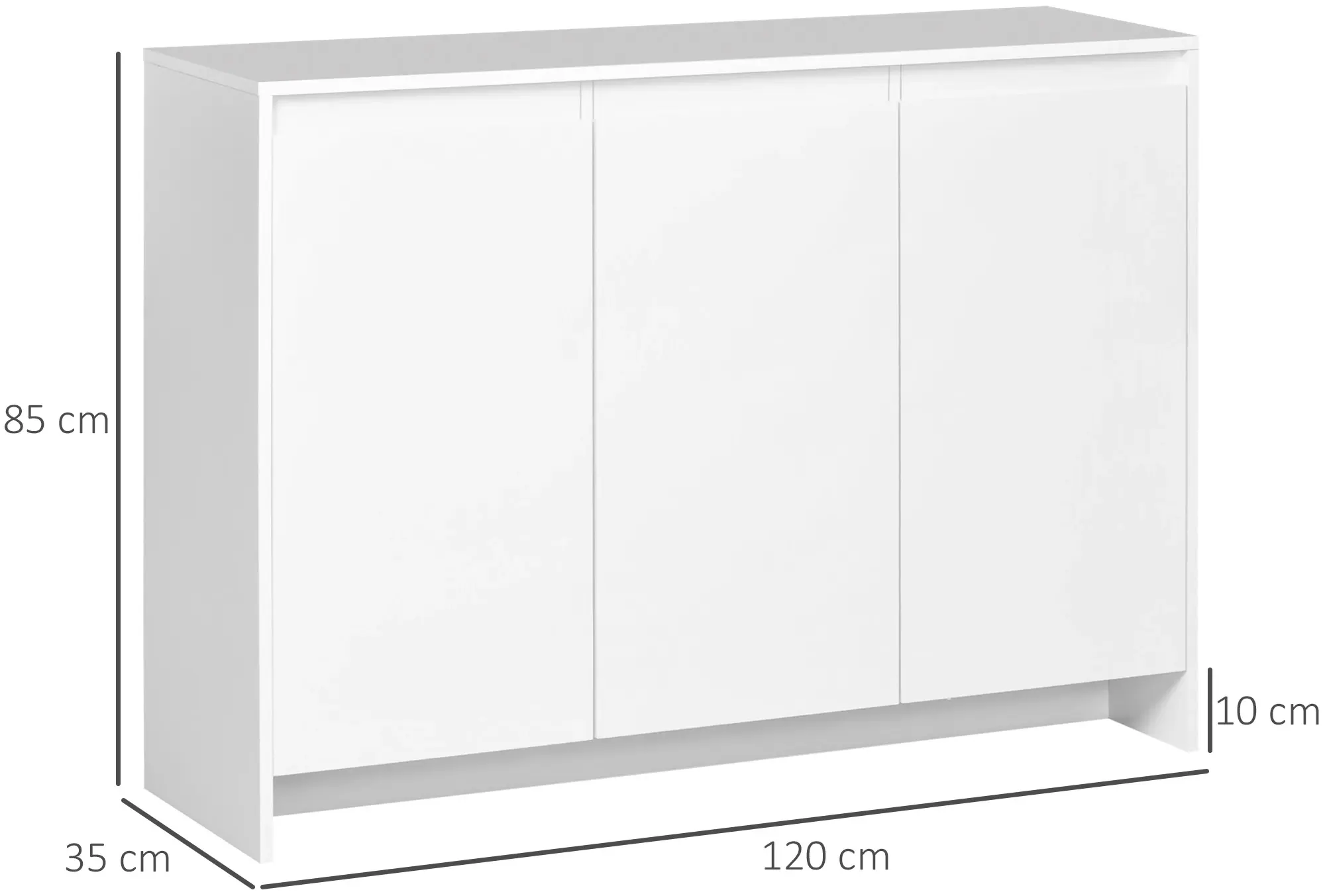 Тумба Homcom 835-940V00WT (White) - 7