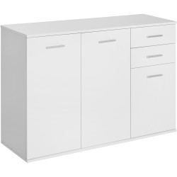 Tumba Homcom 837-003 (White Gloss) Thumb