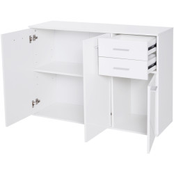 Tumba Homcom 837-003 (White Gloss) Thumb
