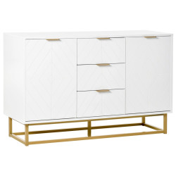 Tumba Homcom 837-151 (White/Gold) Thumb