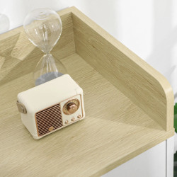 Tumba Homcom 837-168 (Natural Wood/White) Thumb