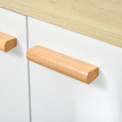 Tumba Homcom 837-168 (Natural Wood/White) Thumb