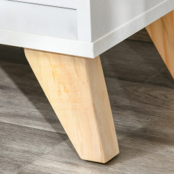 Tumba Homcom 837-168 (Natural Wood/White) Thumb