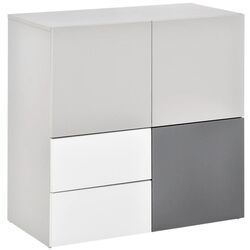 Tumba Homcom 838-054 80x38 cm (Light Grey/Dark Grey/White) Thumb