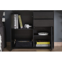 Тумба Homcom 838-075BK (Black/Black Gloss) Thumb