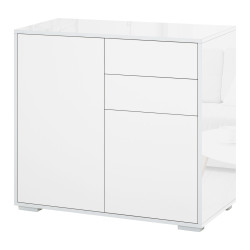 Tumba Homcom 38-075WT (White Gloss) Thumb