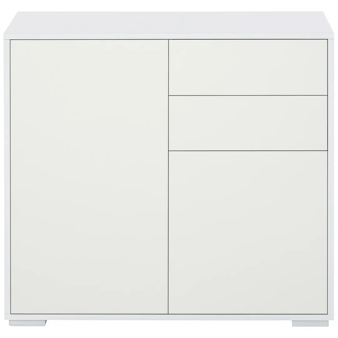 Tumba Homcom 38-075WT (White Gloss) - 3