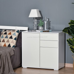Tumba Homcom 38-075WT (White Gloss)