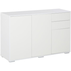 Tumba Homcom 838-077CW (White/White Gloss) Thumb
