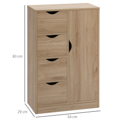 Тумба Homcom  838-129 (Natural) Thumb