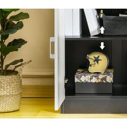 Тумба Homcom 838-219 60x40x90 cm (White/Black) Thumb