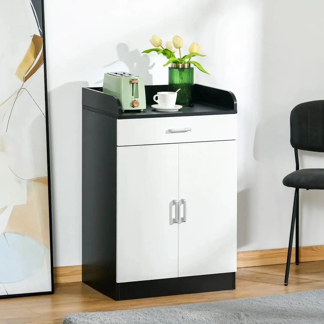 Тумба Homcom 838-219 60x40x90 cm (White/Black)