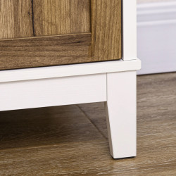 Tumba Homcom 838-347V80CG (White/Natural) Thumb