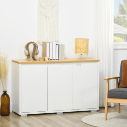 Tumba Homcom 838-373V01WT (White/Natural)