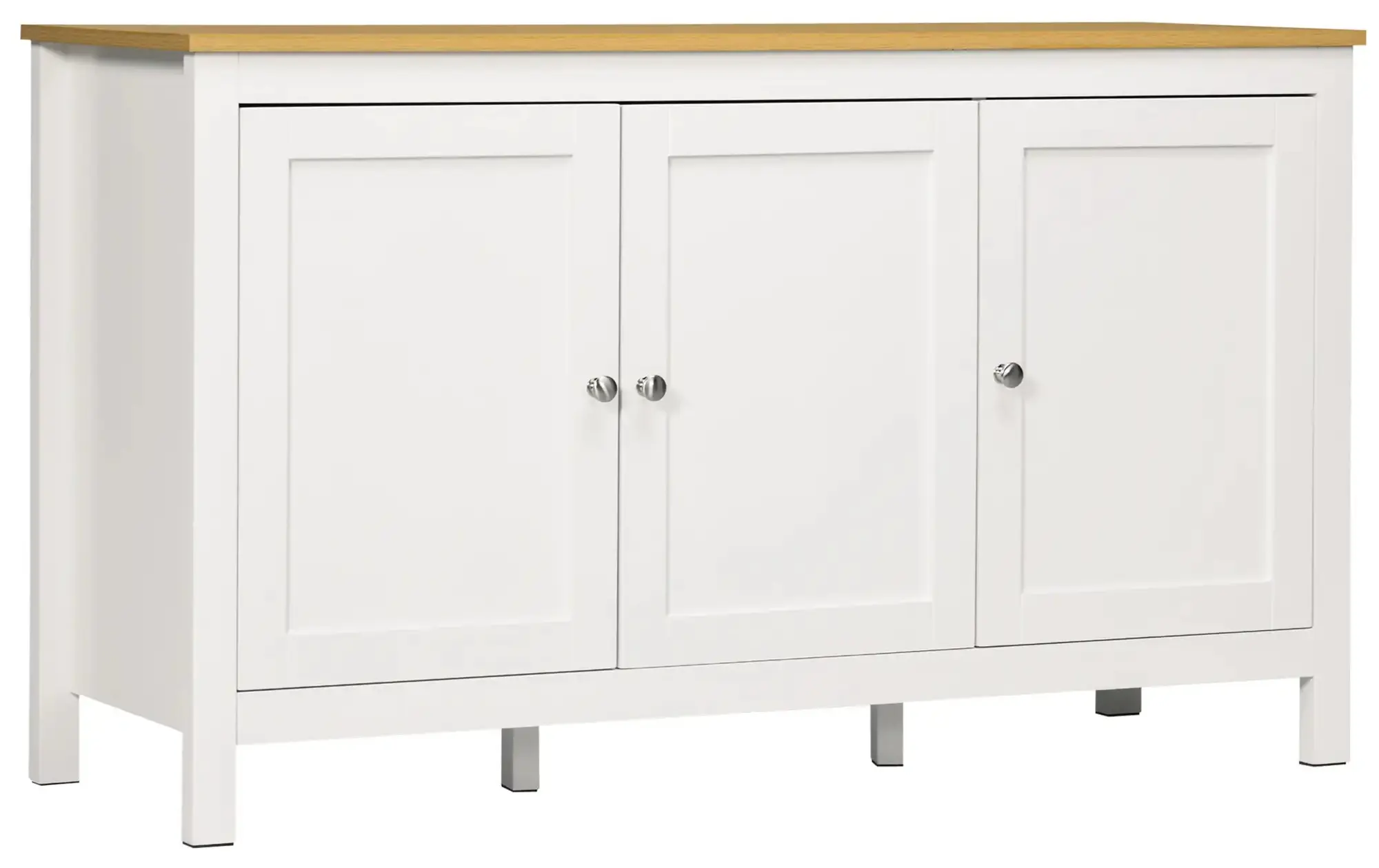 Tumba Homcom 838-392V80WT (White/Natural) - 2