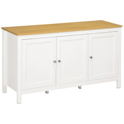 Tumba Homcom 838-392V80WT (White/Natural) Thumb