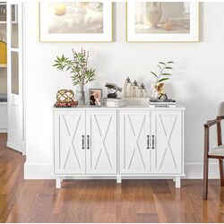 Tumba Homcom 838-425V80WT 120x75x37 cm (White)