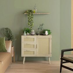 Tumba Homcom 839-914V00AK 80x36x75 cm (Oak)