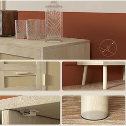 Тумба Homcom 839-914V00AK 80x36x75 cm (Oak) Thumb