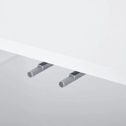 Tumba Homcom 839-945V00WT 107x40x80 cm (White/Natural) Thumb