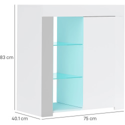 Тумба Homcom 839-952V90WT (White/White Gloss) Thumb