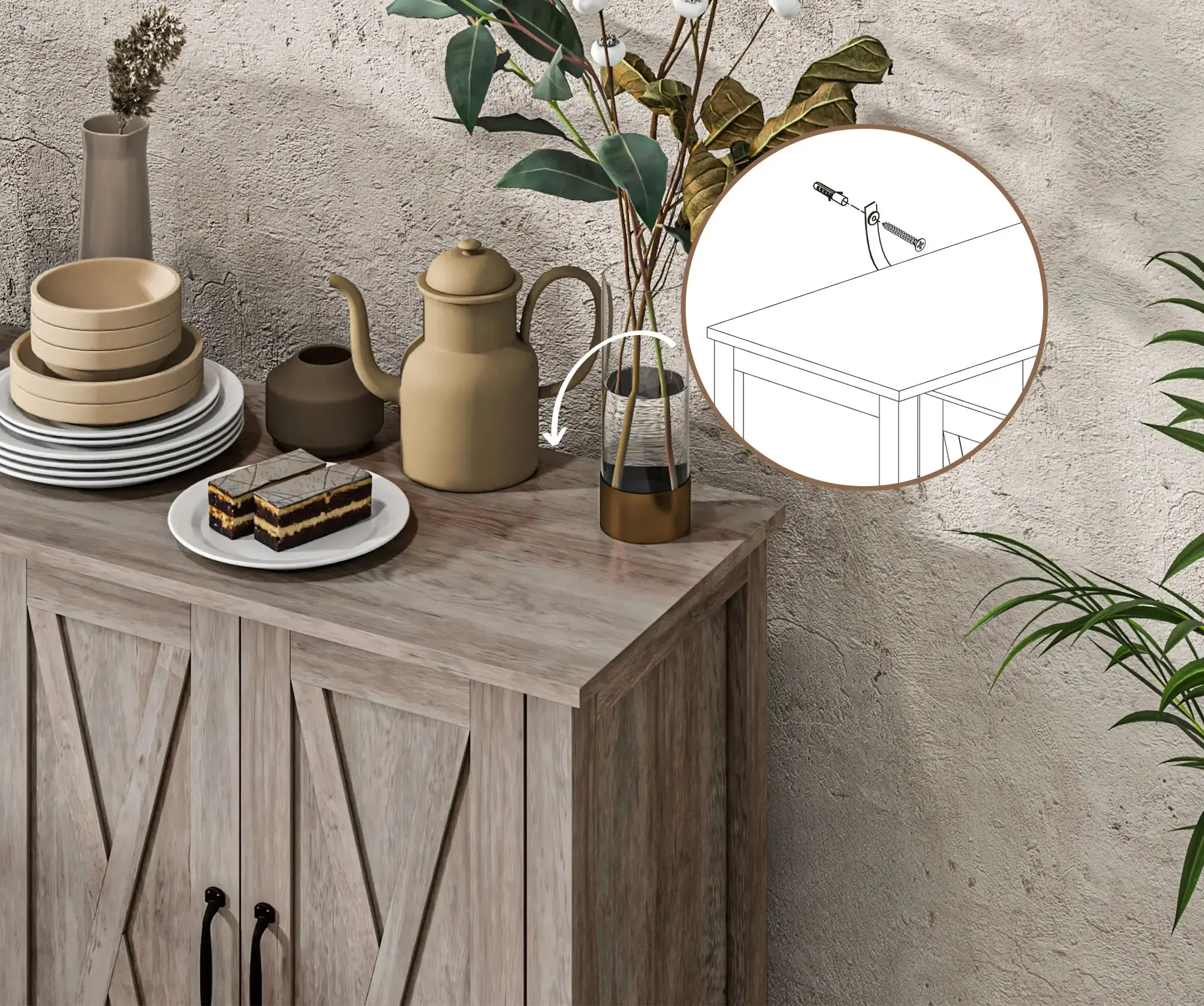 Tumba Homcom 83A-052V81GY (Grey) - 5