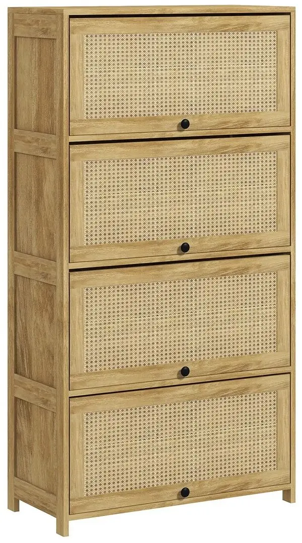 Комод Homcom 83A-059V00ND 70x32x132 cm (Oak) - 9