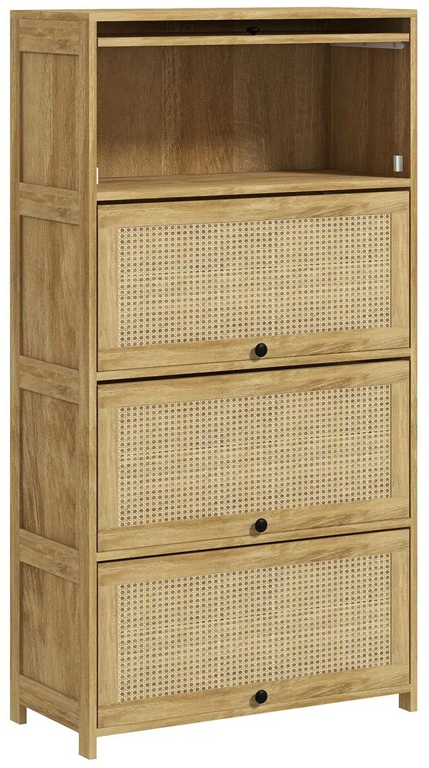 Комод Homcom 83A-059V00ND 70x32x132 cm (Oak) - 8