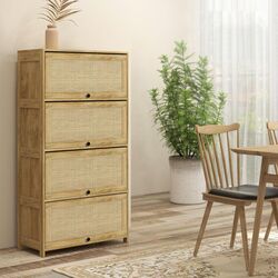 Комод Homcom 83A-059V00ND 70x32x132 cm (Oak)