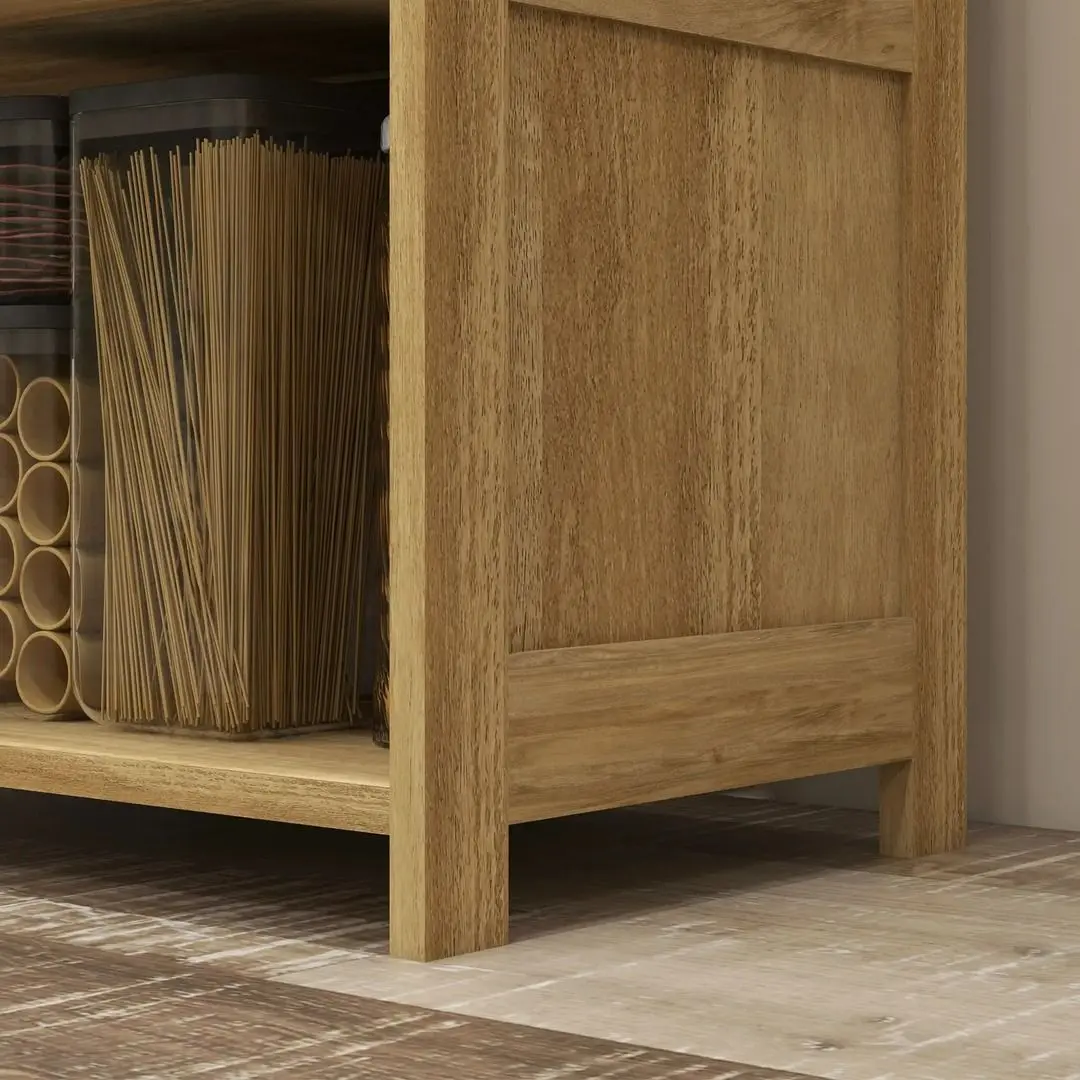 Комод Homcom 83A-059V00ND 70x32x132 cm (Oak) - 5