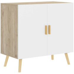 Tumba Homcom 83B-092V00AK (White/Oak) Thumb
