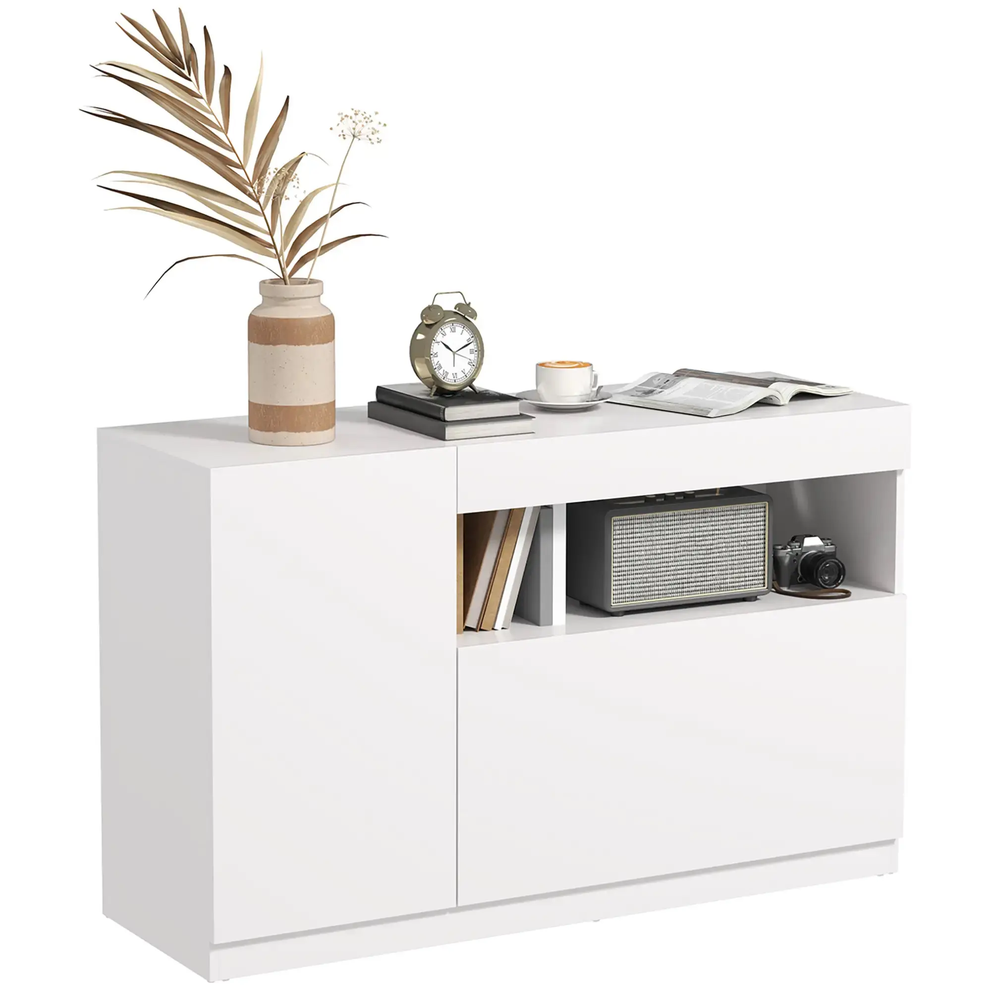 Tumba Homcom 83B-165V00WT (White) - 3