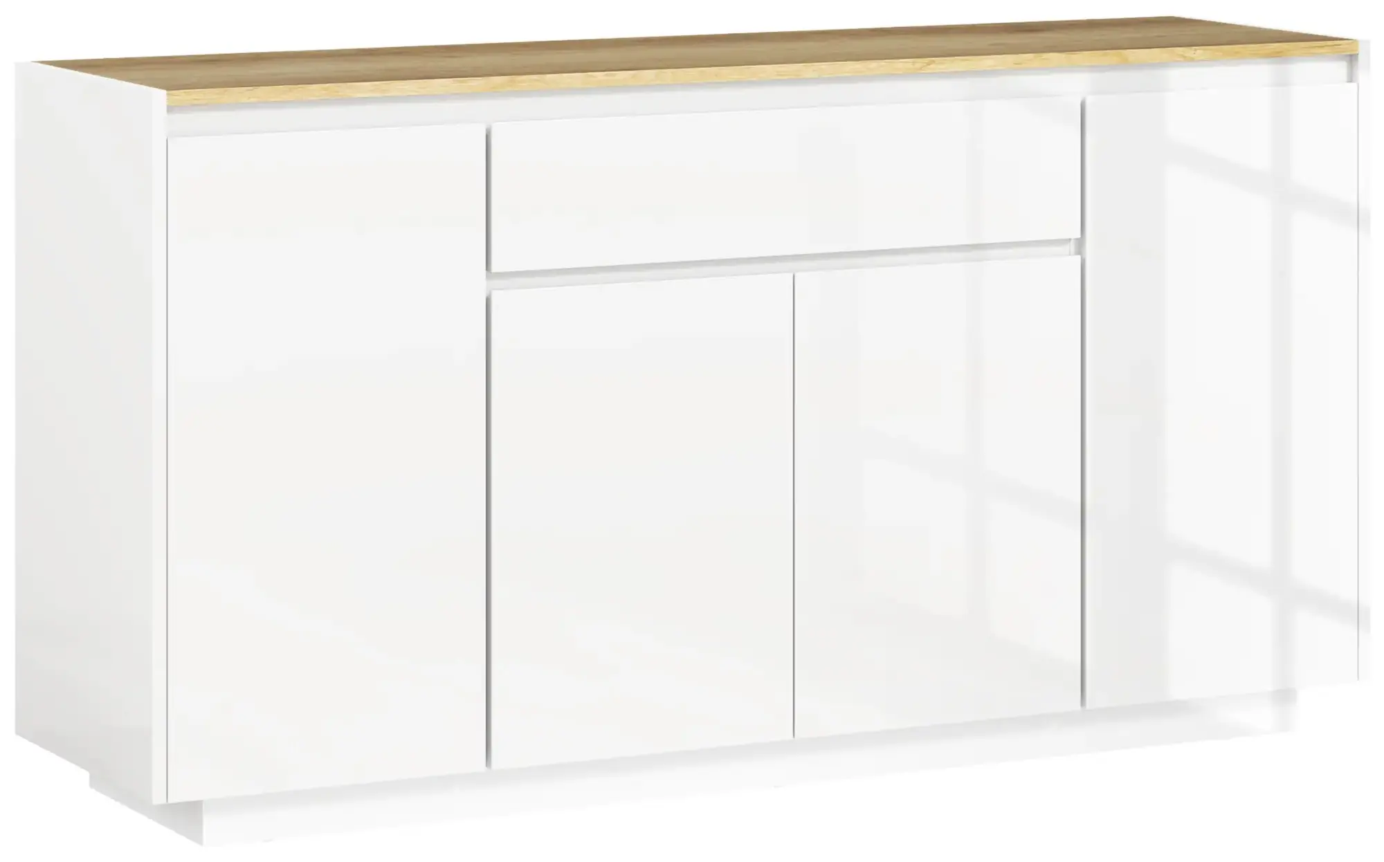 Тумба Homcom 83B-196V80WT (White Gloss) - 2