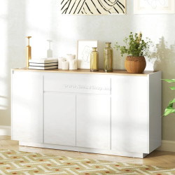 Тумба Homcom 83B-196V80WT (White Gloss)