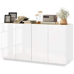 Tumba Homcom 83B-197V80WT (White Gloss) Thumb