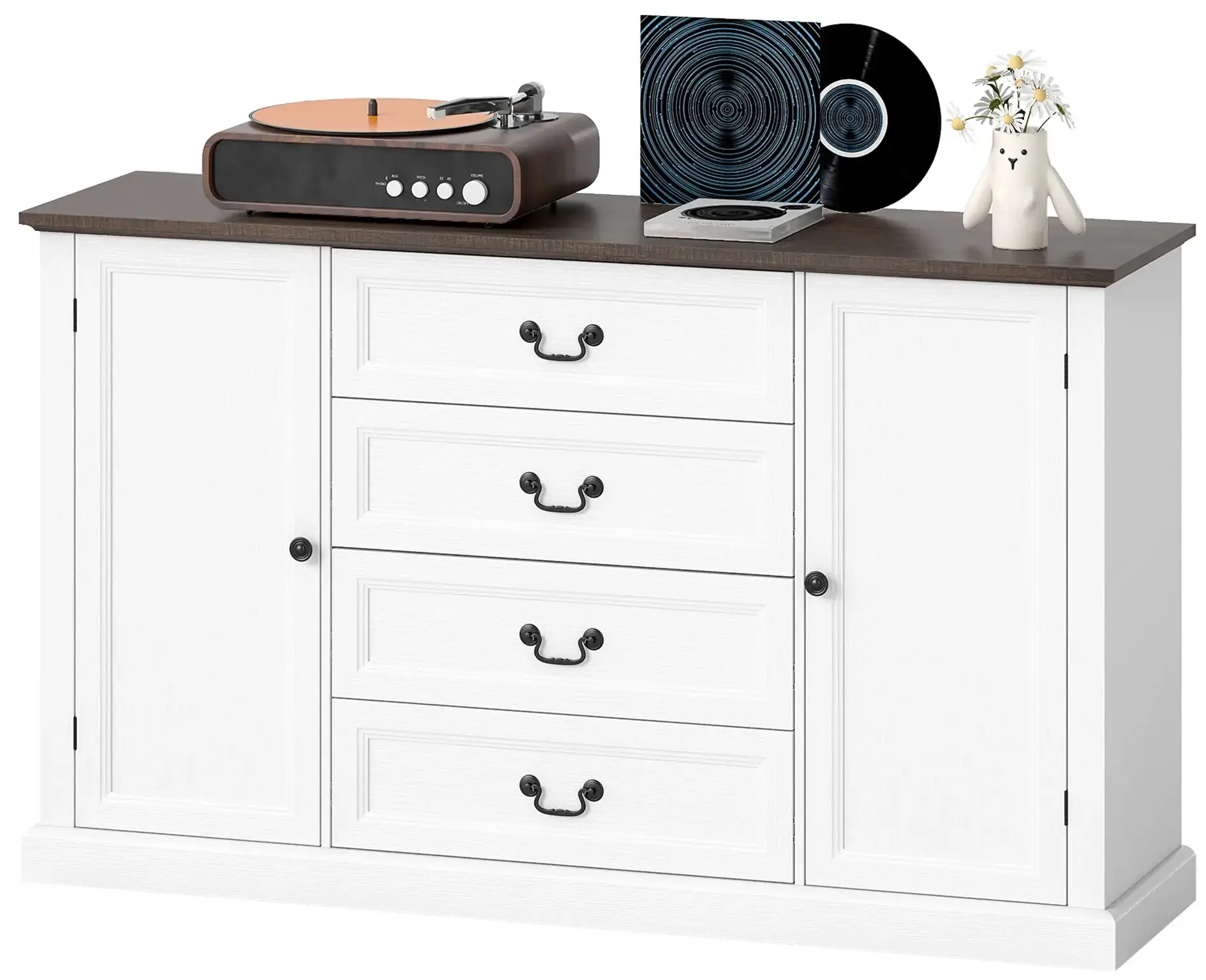 Тумба Homcom 83B-465V01WT (White) - 3