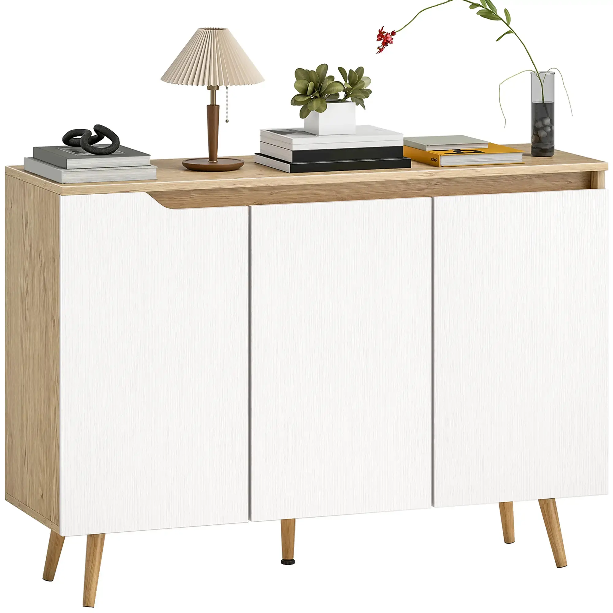 Тумба Homcom 83B-702V00AK (Oak/Natural) - 3
